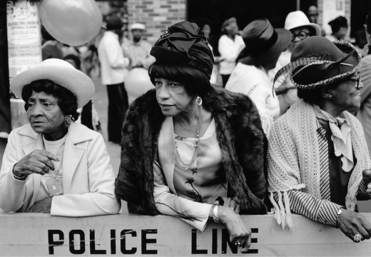 Three Women at a Parade, Harlem, NY (1978), Dawoud Bey.