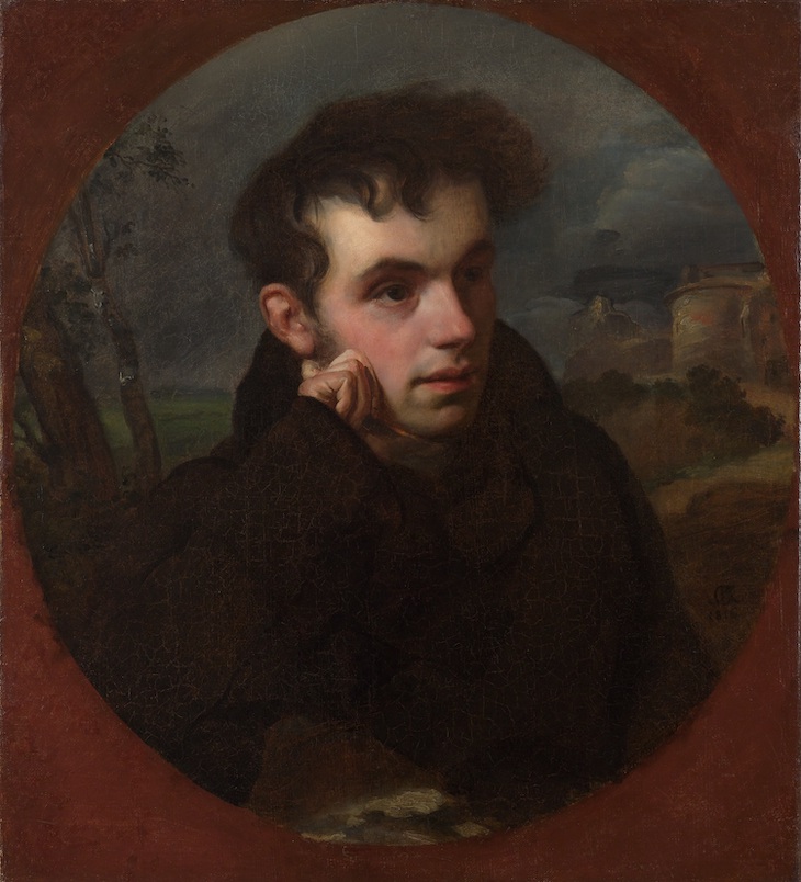 Portrait of V. A. Zhukovsky (1816), Orest Kiprensky. 