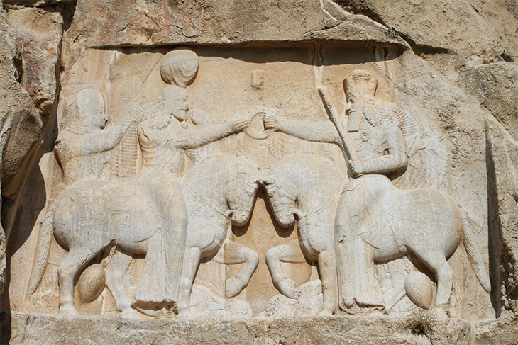 Achaemenid necropolis, Naqsh-e Rostam, Iran.
