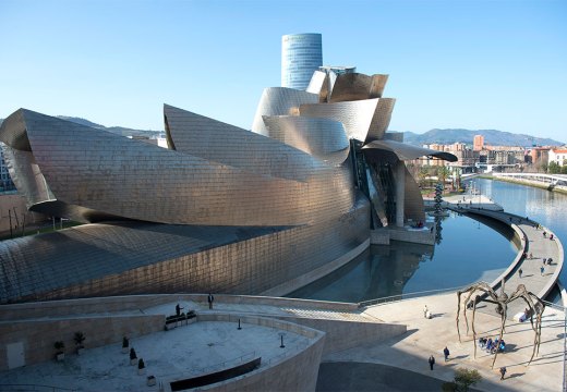 Basque in glory: the Guggenheim Bilbao photographed in 2020.