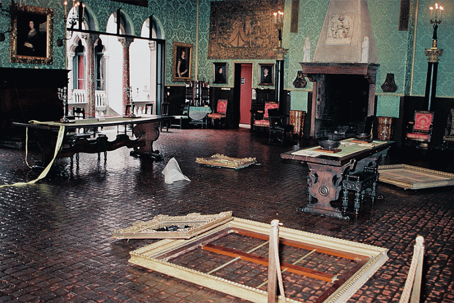Who’s been framed? The Isabella Stewart Gardner museum in the aftermath of the heist in 1990.