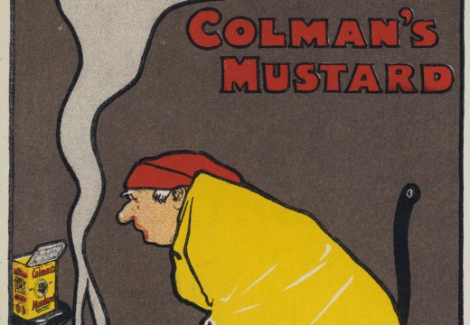 Detail from one of John Hassall’s advertisements for Colman’s of Norwich from 1898–89.