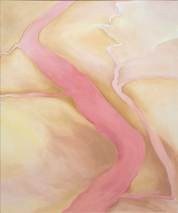It Was Yellow And Pink II (1959), Georgia O’Keeffe.