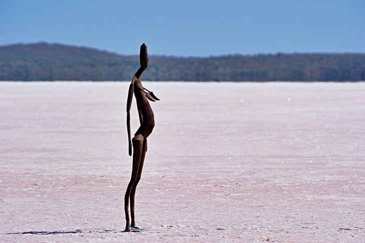 Inside Australia sculptures installed in Lake Ballard, Western Australia in 2003)