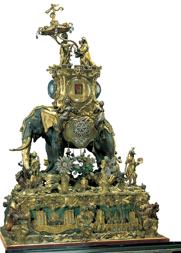 Hubert Martinet’s elephant automaton.