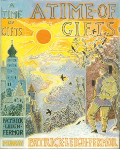 John Craxton’s cover for Patrick Leigh Fermor’s A Time of Gifts (1977)