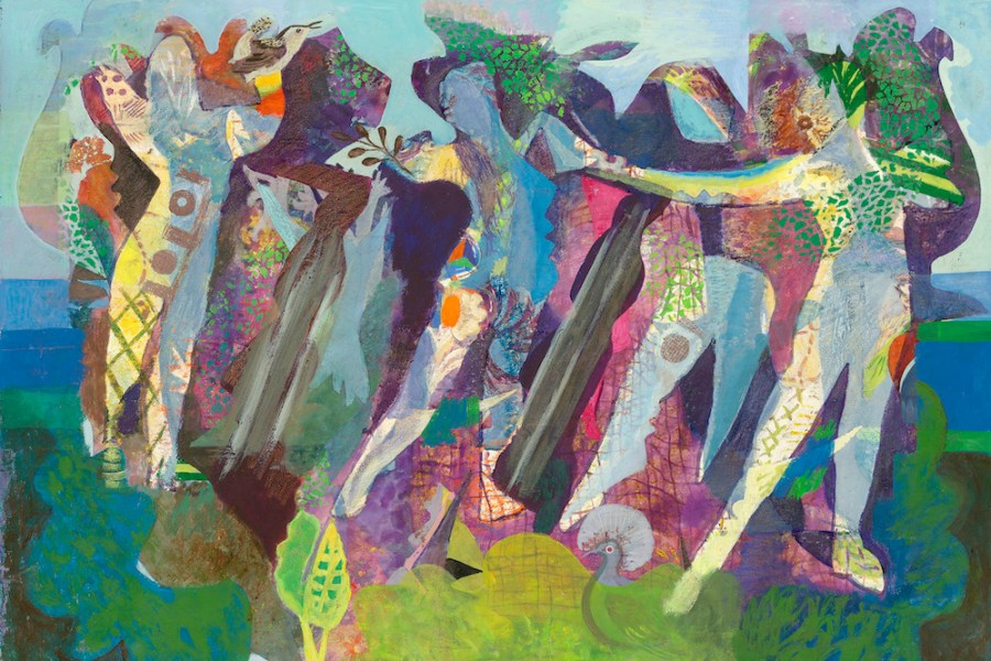 Agar_Dance of Peace (detail; 1945), Eileen Agar.