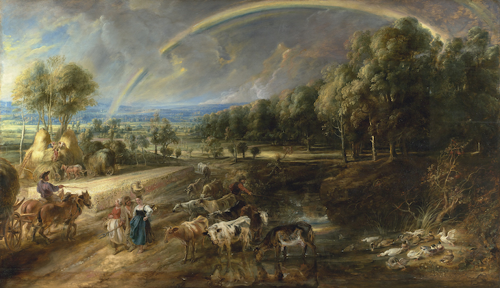 The Rainbow Landscape (c. 1636), Peter Paul Rubens.