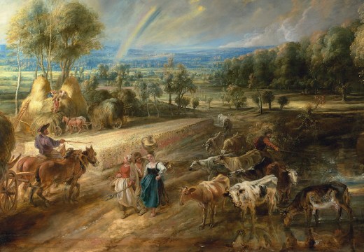 The Rainbow Landscape (detail; c. 1636), Peter Paul Rubens.