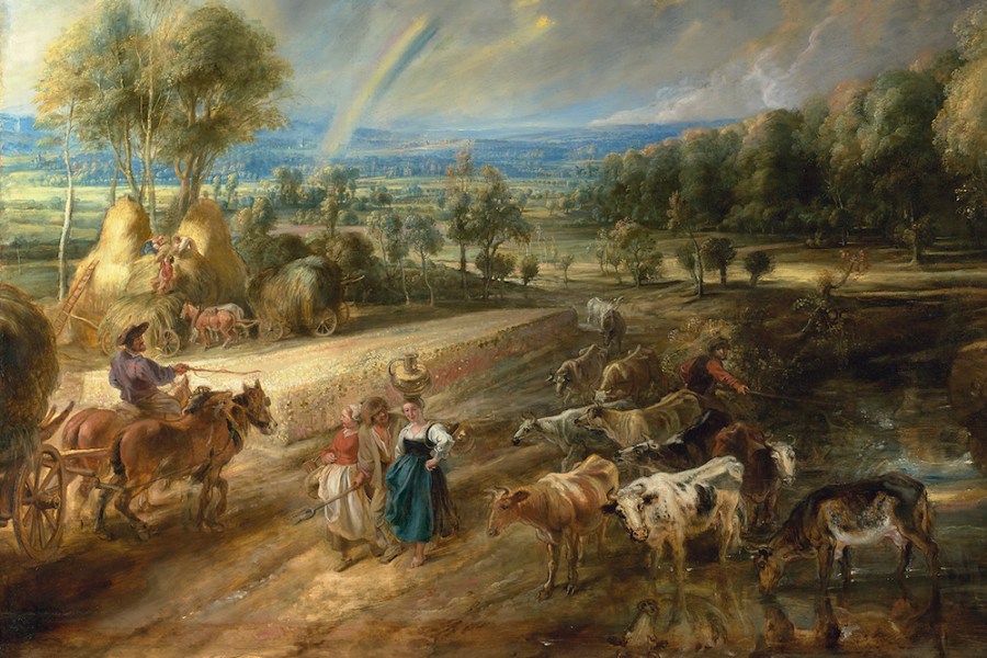 The Rainbow Landscape (detail; c. 1636), Peter Paul Rubens.