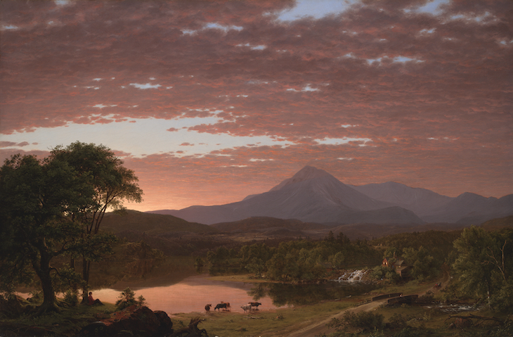 Mt. Ktaadn (1853), Frederic Edwin Church. 