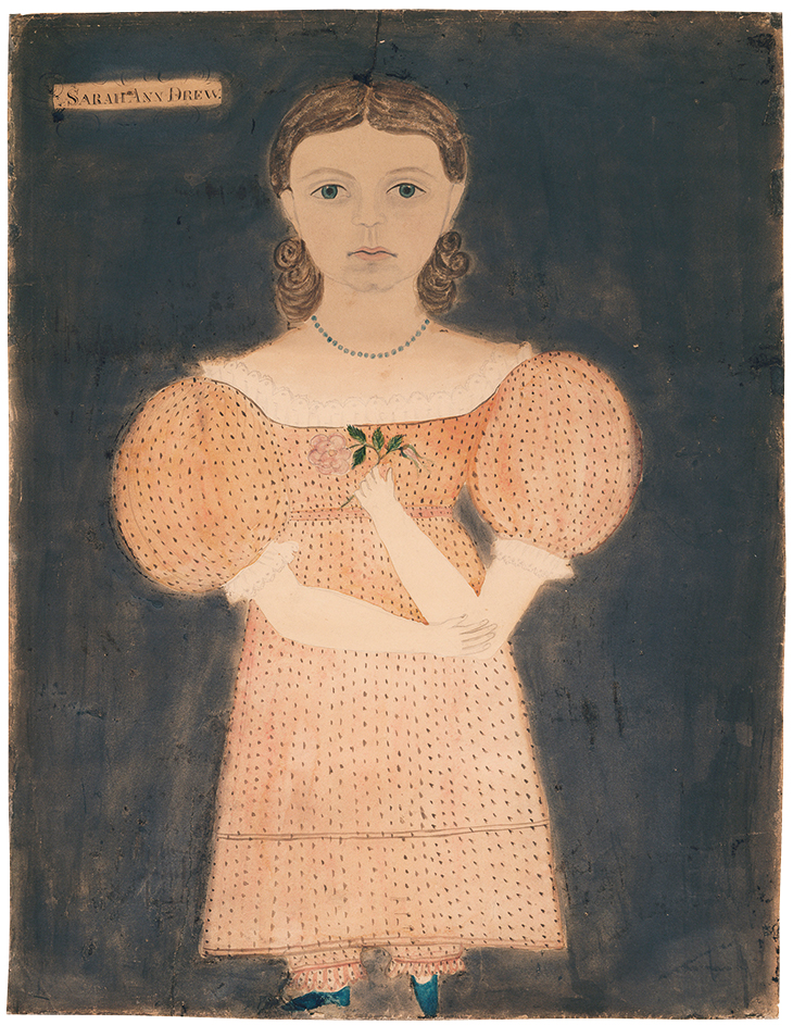 Sarah Ann Drew (c. 1827), Ruth Whittier Shute. Museum of Fine Arts, Boston