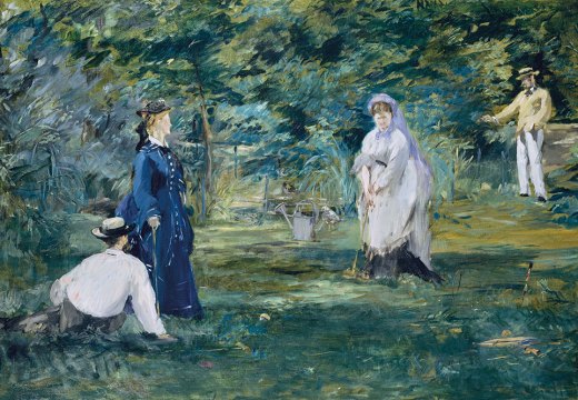 A Game of Croquet (1873), Édouard Manet. Städel Museum, Frankfurt am Main (CC BY-SA 4.0)