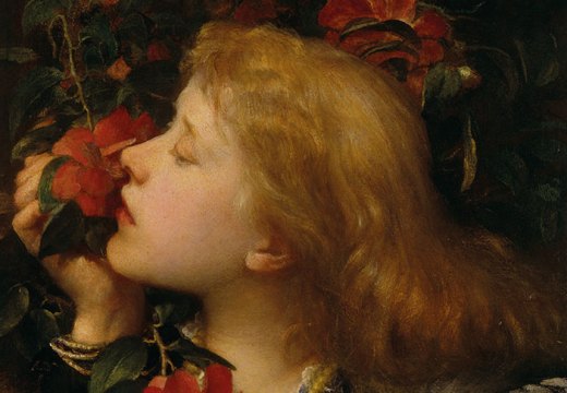 Ellen Terry (‘Choosing’) (detail; 1864), George Frederic Watts. National Portrait Gallery, London