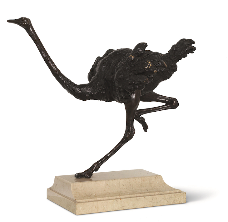 Ostrich (1900), August Gaul. 