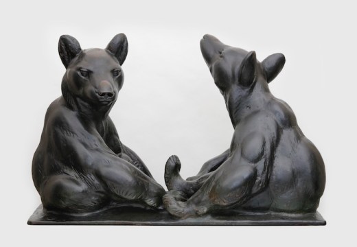 Two Sitting Cubs (1903/4), August Gaul.