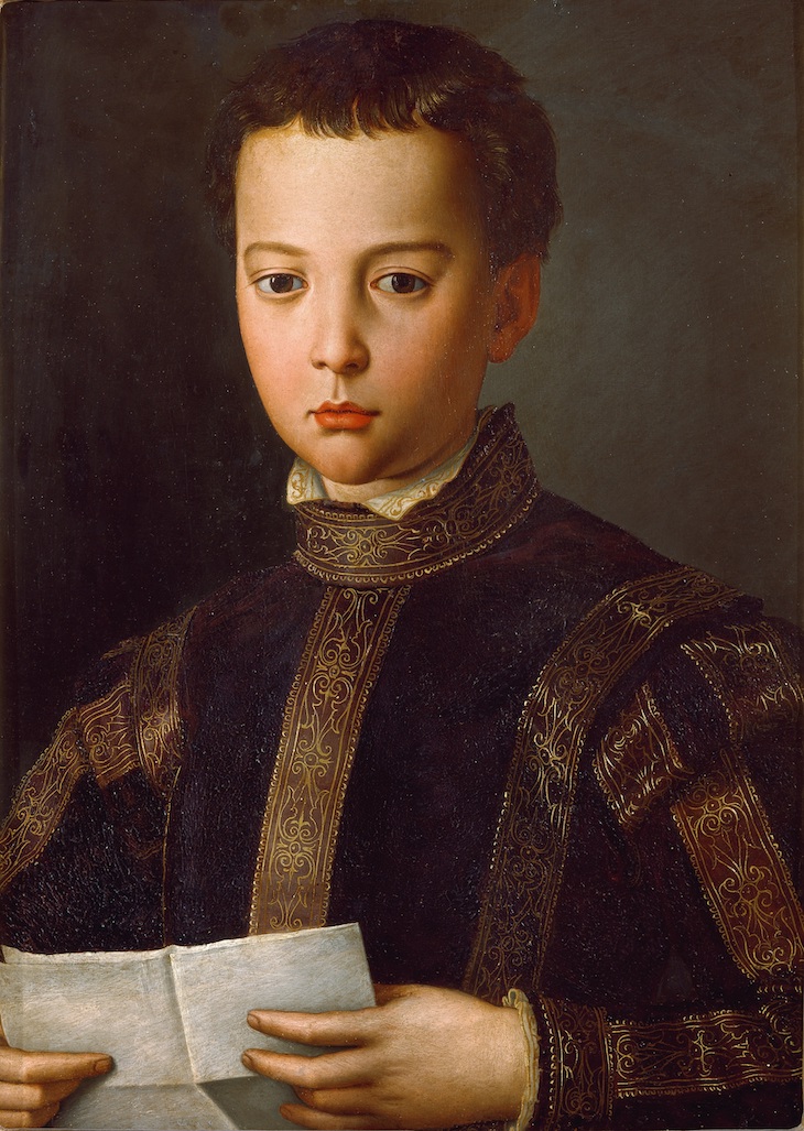Francesco de’ Medici (c. 1551), Bronzino. 
