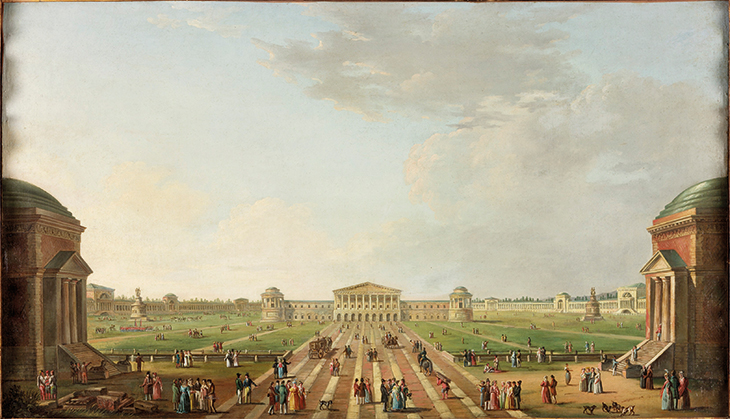 View of the projected Foro Bonaparte, Milan 1800 (c. 1800), Alessandro Sanquirico. Laing Art Gallery, Newcastle-upon-Tyne