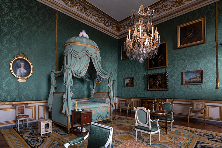 Bedroom of Madame de Ville d'Avray.
