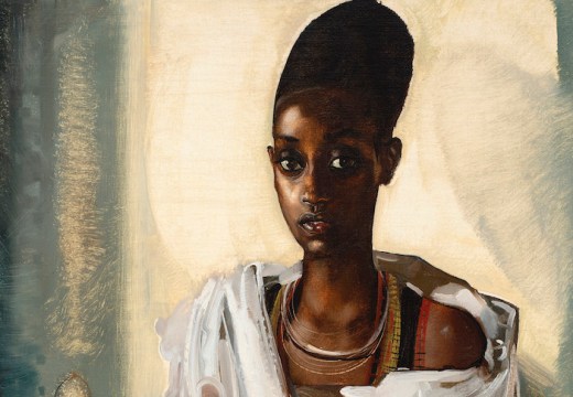 Portrait of Chief Rwampungu’s Wife (detail; 1939), Clément Serneels.