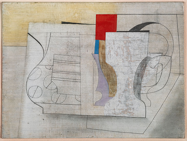 June 16-47 (still life) (1947), Ben Nicholson. Private collection.