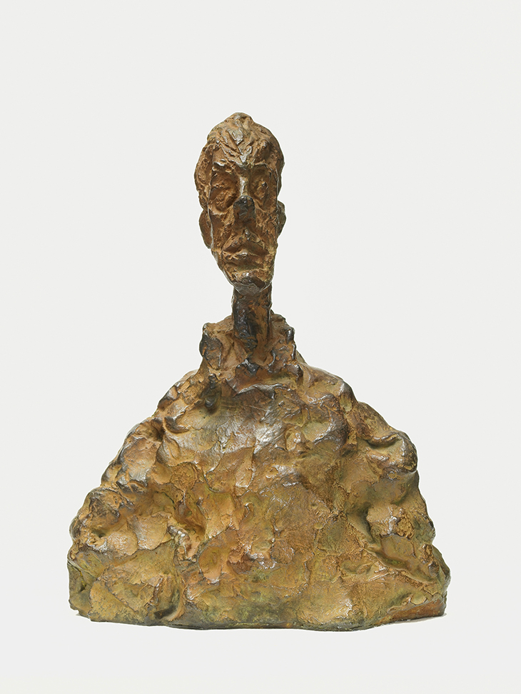 Bust of Diego (1954), Alberto Giacometti.