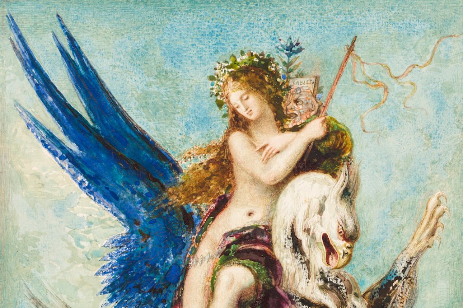 Allegory of Fable (1879; detail), Gustave Moreau. Private Collection.