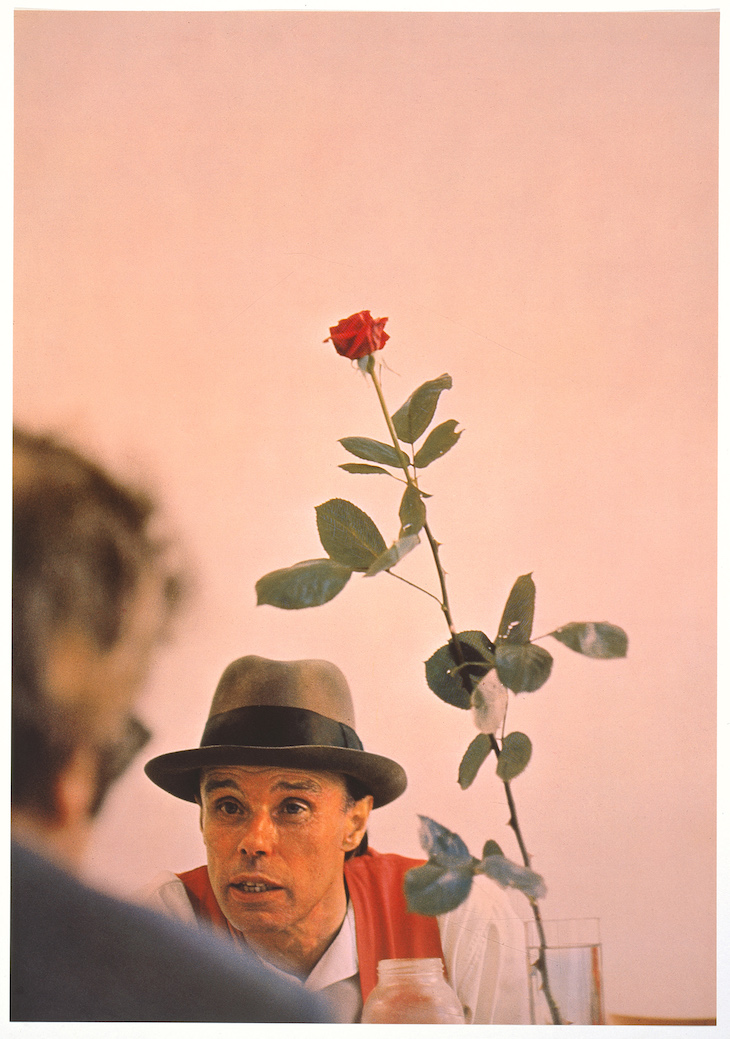 We can't do it without the rose (1972), Joseph Beuys.