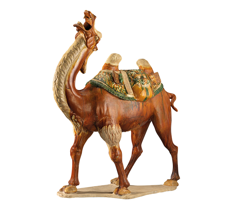 T’ang bactrian camel (c. 760), Chinese. Nelson-Atkins Museum of Art, Kansas City
