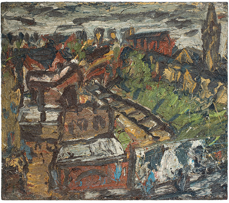 Dalston Lane, Summer, 1974 (1974), Leon Kossoff. Piano Nobile (price on application)