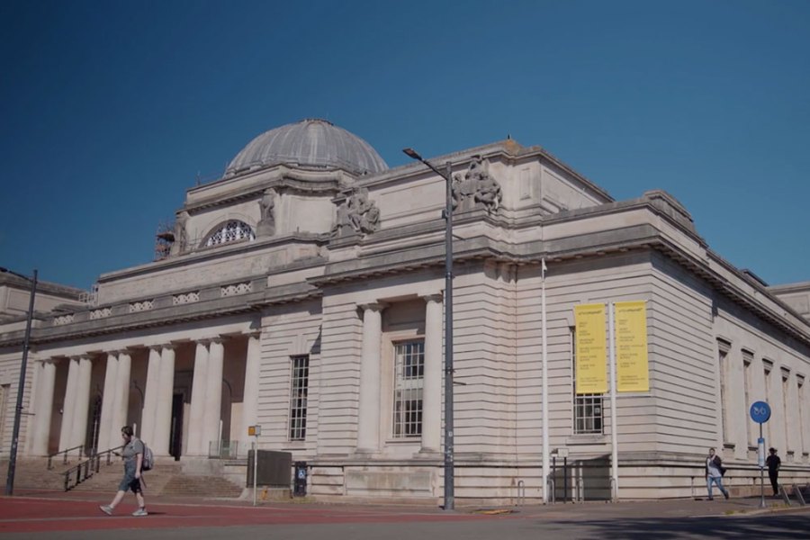 The National Museum Cardiff.