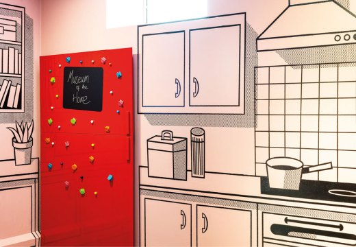 The ‘Table Talk’ room at the Museum of the Home, London. Photo: Em Fitzgerald