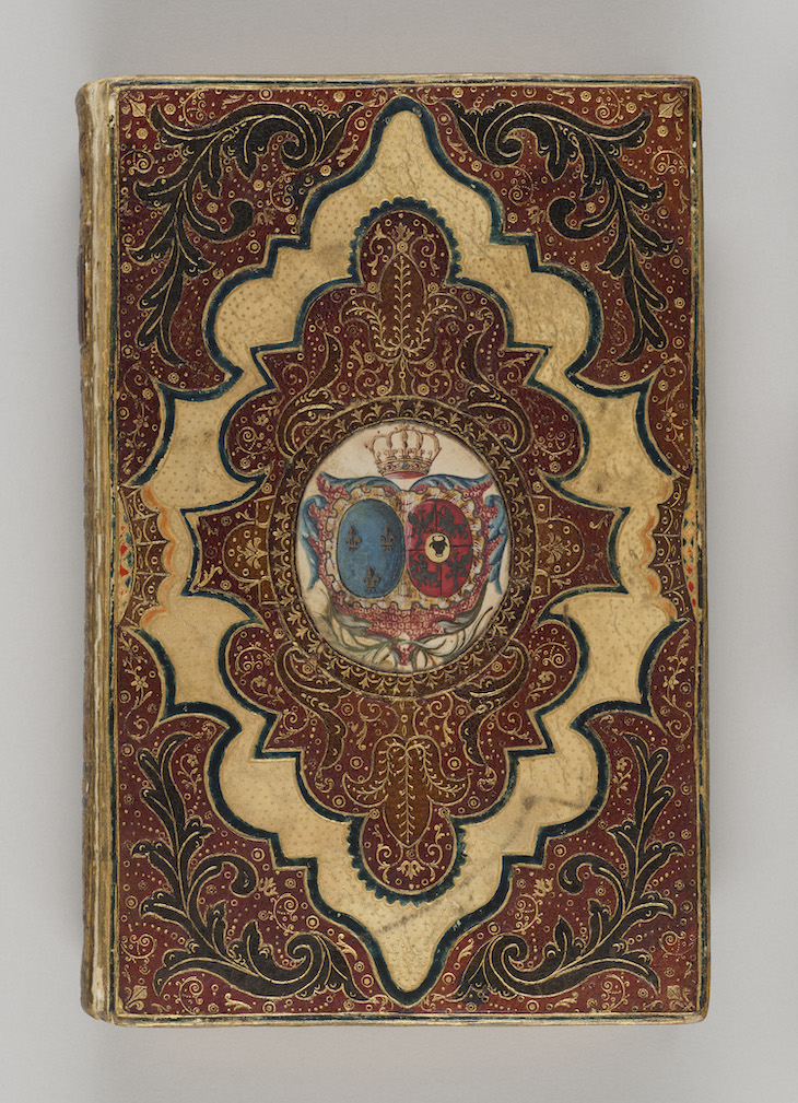 Le psautier de David (1725), bound for Queen Marie Leszczyńska by Jacques-Antoine Derome. 