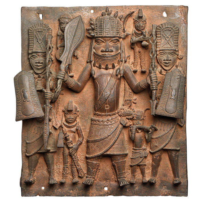 Plaque (c. 16th–17th century), Benin City.