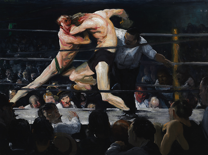 A Stag at Sharkey’s (1909), George Bellows. Cleveland Museum of Art