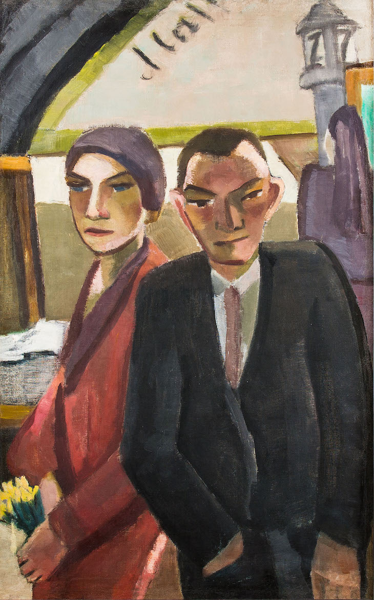 Max Beckmann (1884–1950) and his wife Quappi (1904–1986) (c. 1930), Anna Krüger. 