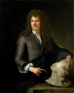 Grinling Gibbons (based on a work of c. 1690), after Sir Godfrey Kneller.