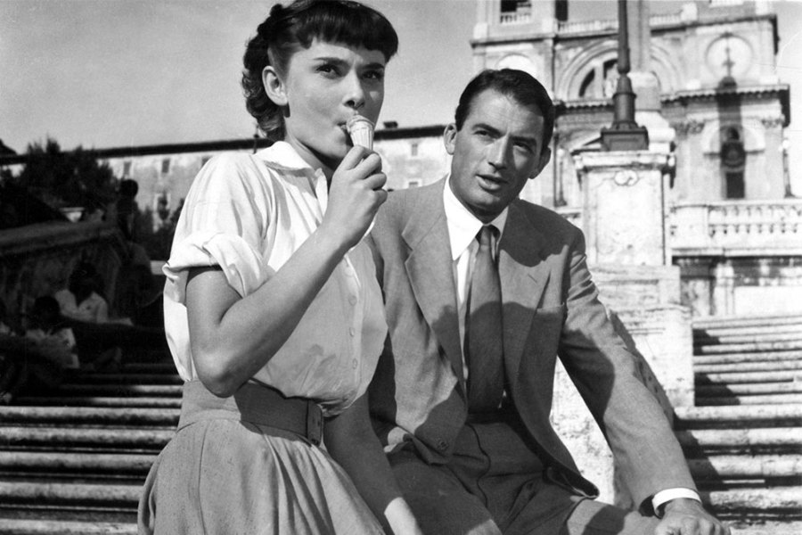 The Spanish Steps starring alongside Audrey Hepburn and Gregory Peck in Roman Holiday (1953).