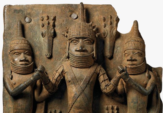 Plaque (16th–17th century), Benin City. Photo: © Trustees of the British Museum, London