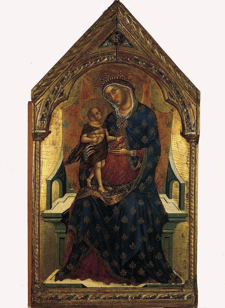Virgin and Child (c. 1345), Paolo Veneziano. 