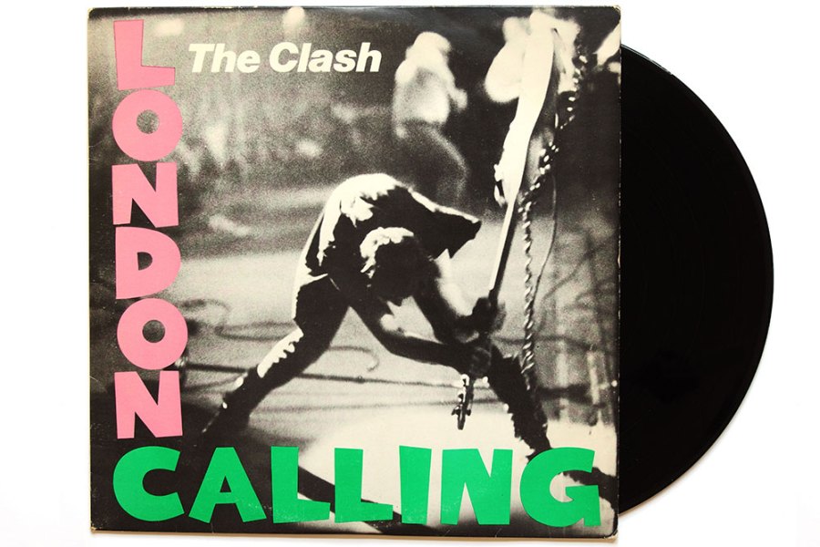 Bass instincts: Pennie Smith’s legendary photo of the moment Paul Simonon smashed his guitar on-stage, on the cover of the ‘London Calling’ album.