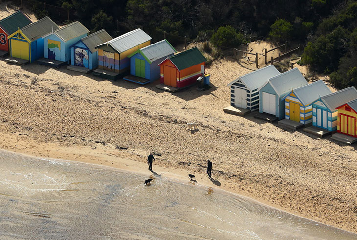 Brighton Beach, Melbourne (photographed in 2020).