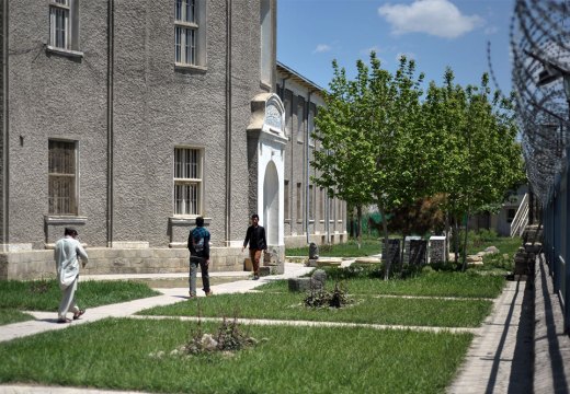 The National Museum of Afghanistan, Kabul, photographed in 2012.