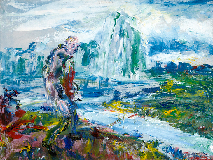 On Through the Silent Lands (1951), Jack B. Yeats. 