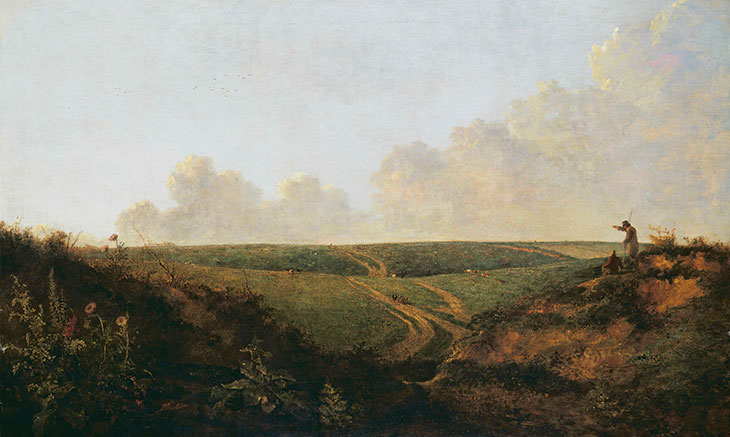 Mousehold Heath, Norwich (c. 1818–20), John Crome. Tate Collection