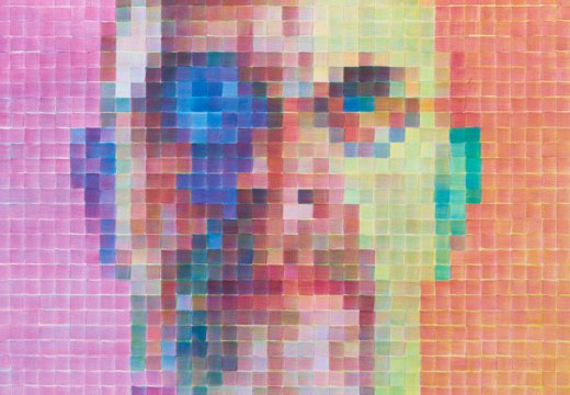 Self-Portrait I (2015), Chuck Close.