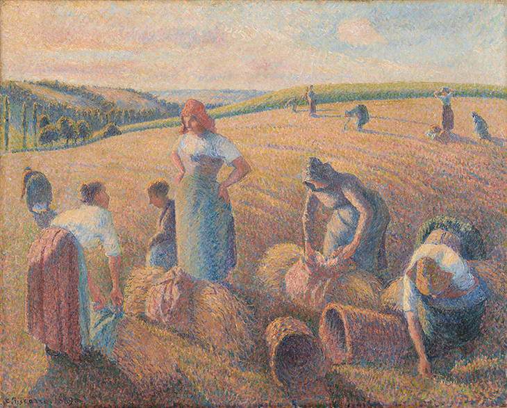 The Gleaners (1889), Camille Pissarro. 