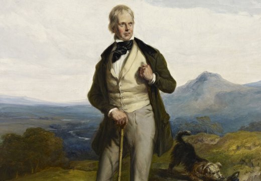 Sir Walter Scott (detail; c. 1844), William Allan. National Galleries Scotland