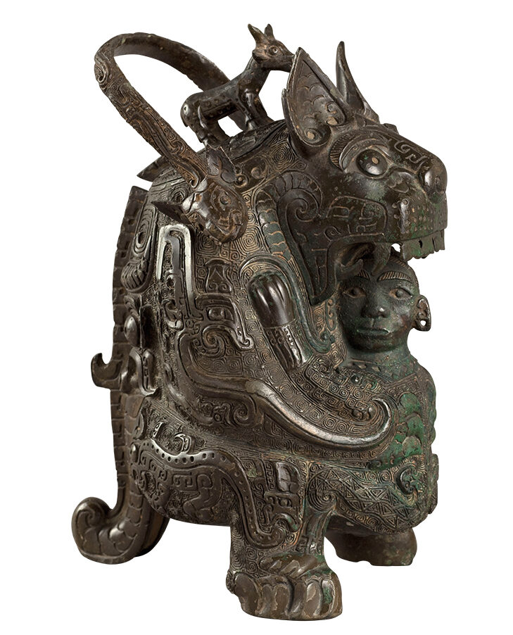 You ‘Tigresse’ vase (11th century BC), Shang dynasty, China.