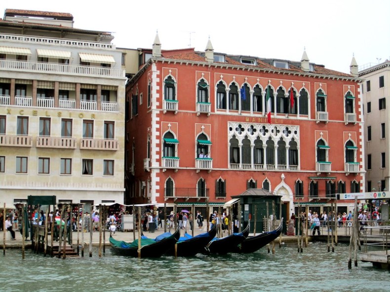 View of Hotel Danieli, Venice.